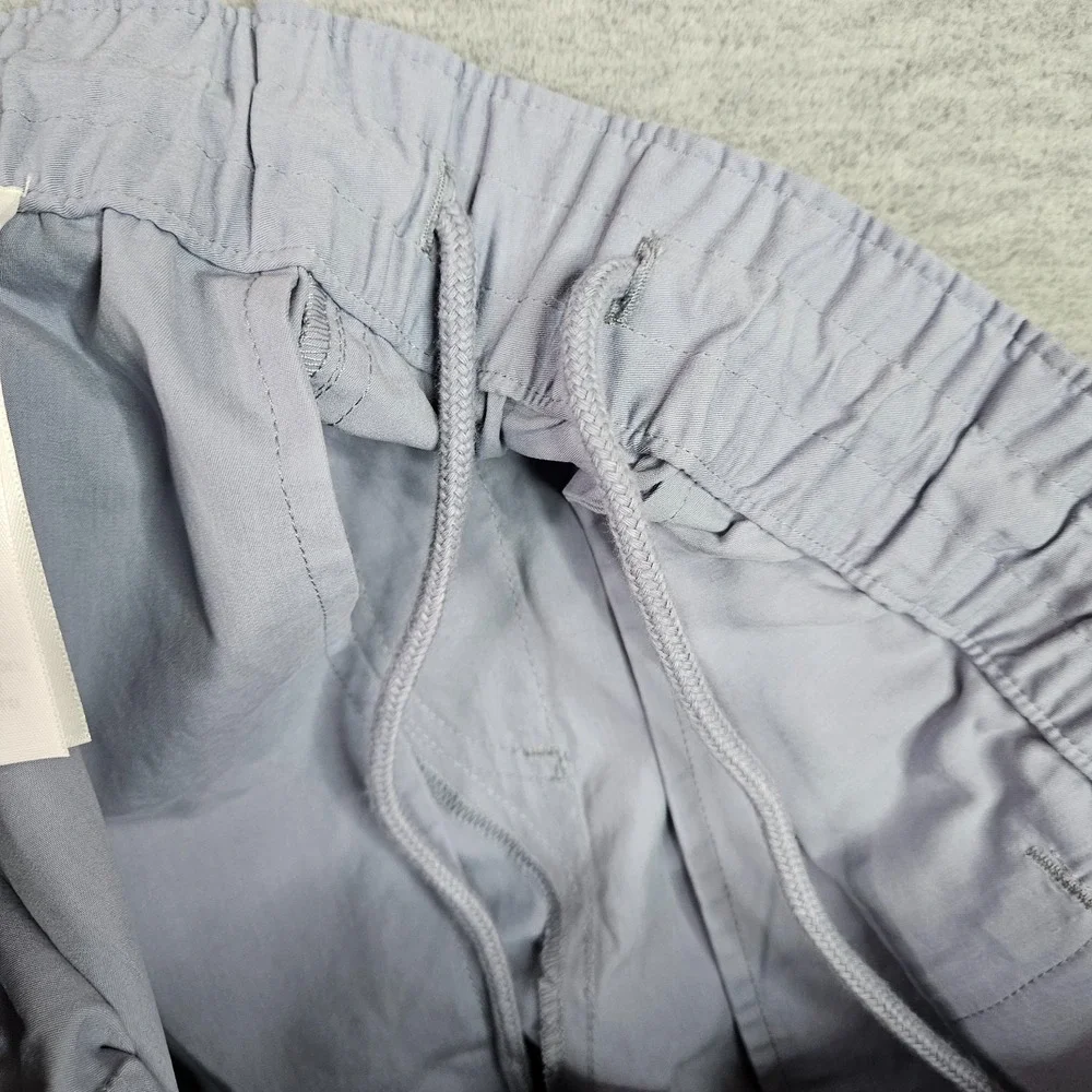 True Religion Mens Cargo Parachute Pants Lavender Wide Leg Utility Size M NWT